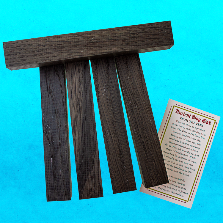 Bog Oak Pen Blank with Certificate Bog Oak Pen Blank with Certificate