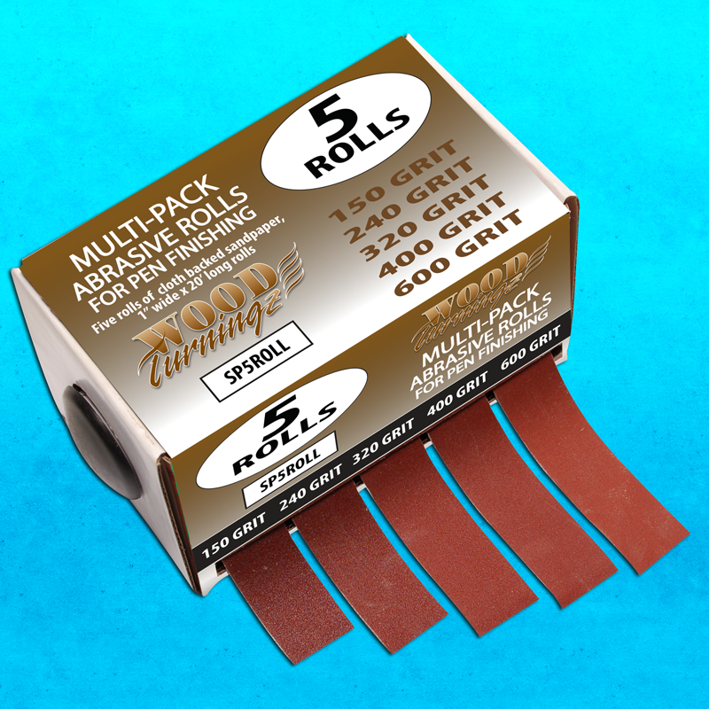 Sandpaper 5-roll set Sandpaper 5-roll set