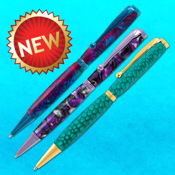 Titanium Slimline Pen Kit 3-pack Titanium Slimline Pen Kit 3-pack